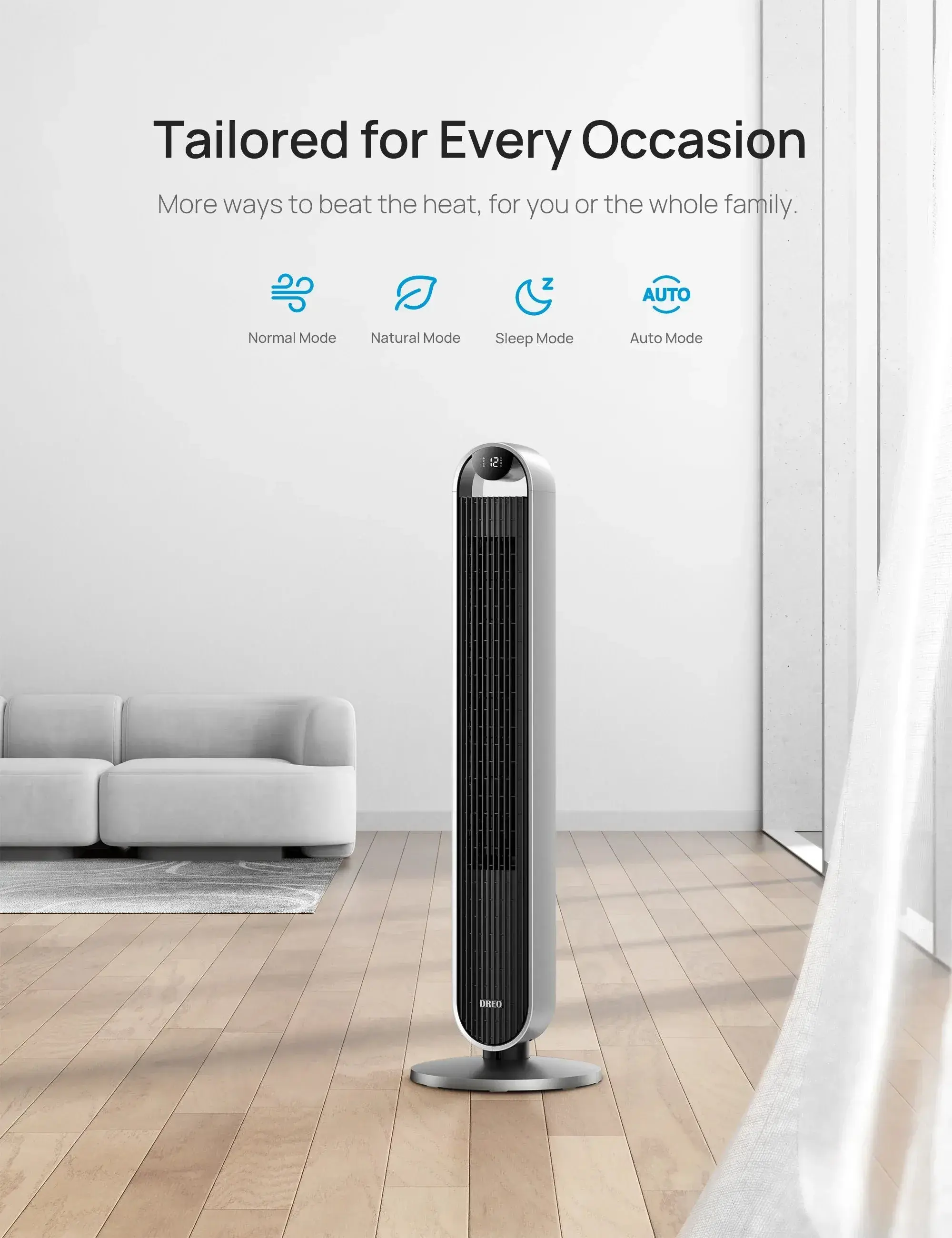 Dreo smart tower fan image 2
